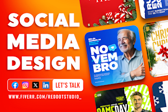 how to design social media posts
